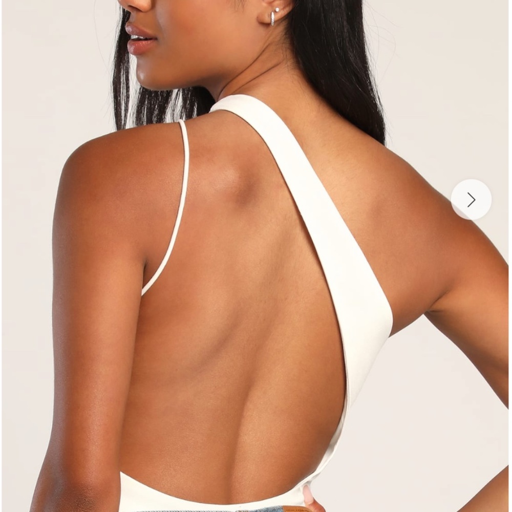 Lulu's Never Basic Black Asymmetrical One-Shoulde… - image 5